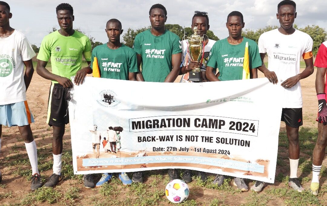 gambia sport migration backway yaim