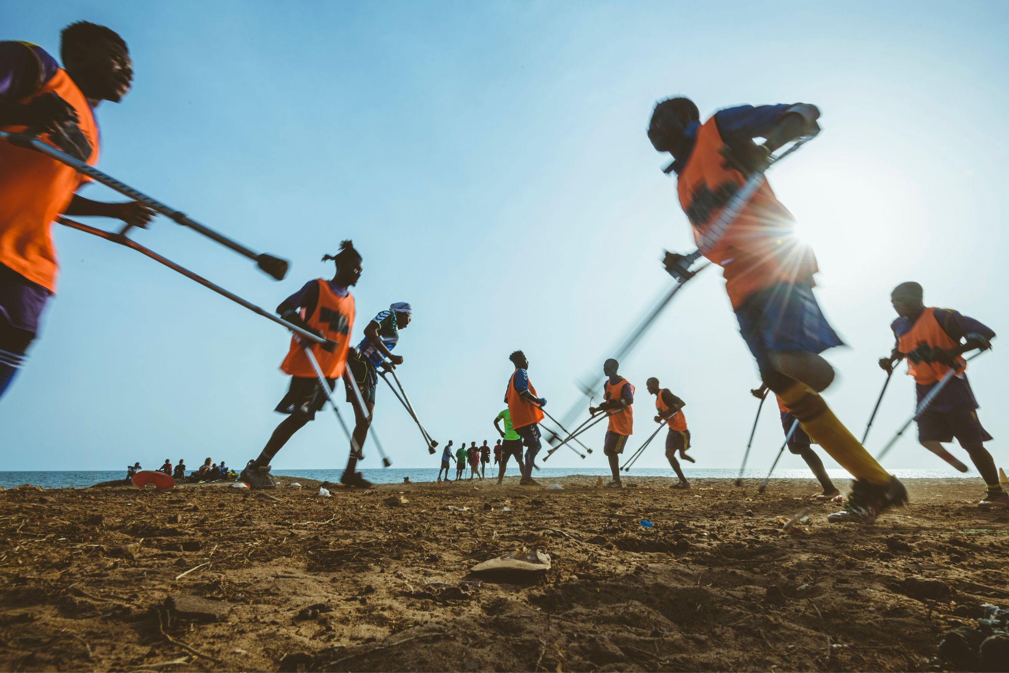 disability sport network disnet flying stars amputees sport for folk med handicap mennesker handicappede sierra leone udvikling FANT