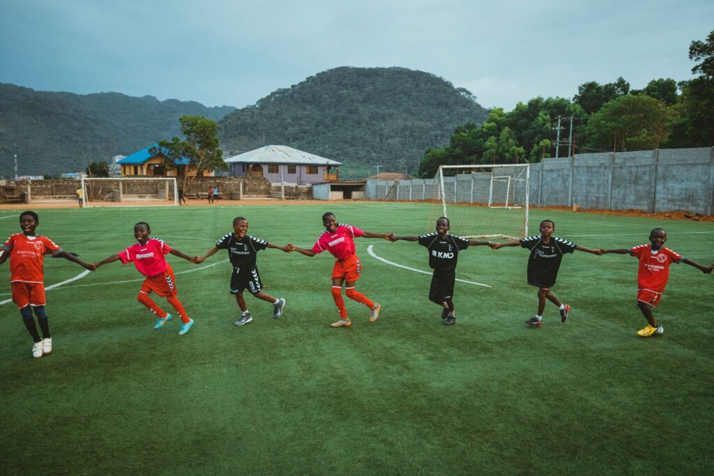 nyheder sierra leone fant danmark ghana gambia udvikling sport fællesskab