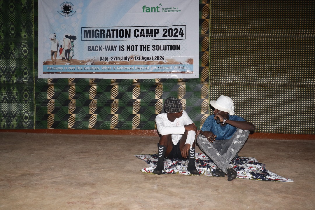 sport migration yaim gambia projekt udvikling backway