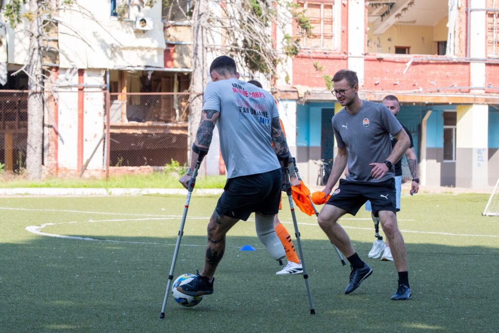 ukraine shakhtar FANT amputee football fodbold