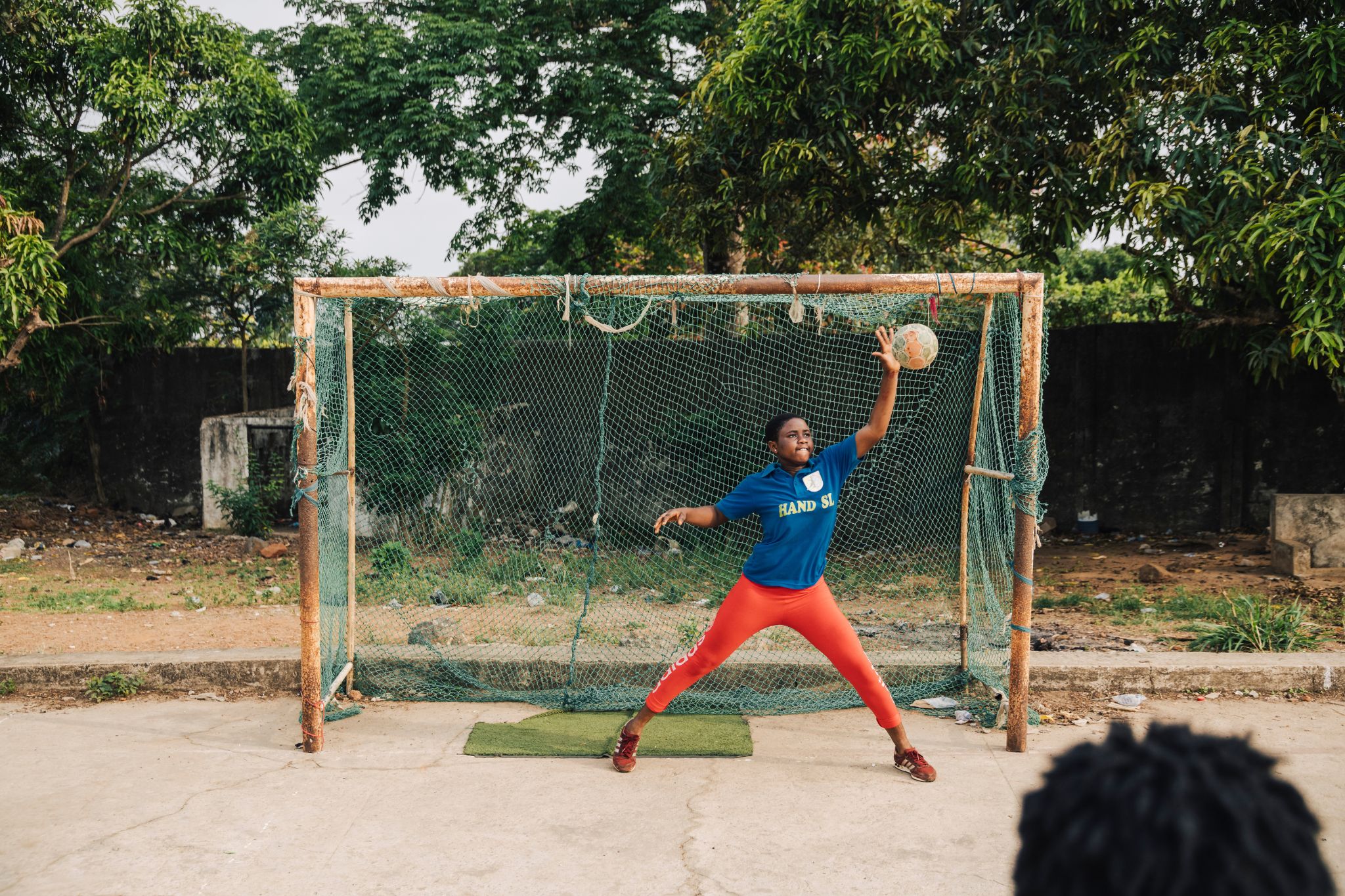 HAND Handball for a new destiny FANT Sierra Leone sportsfaciliteter Vestafrika