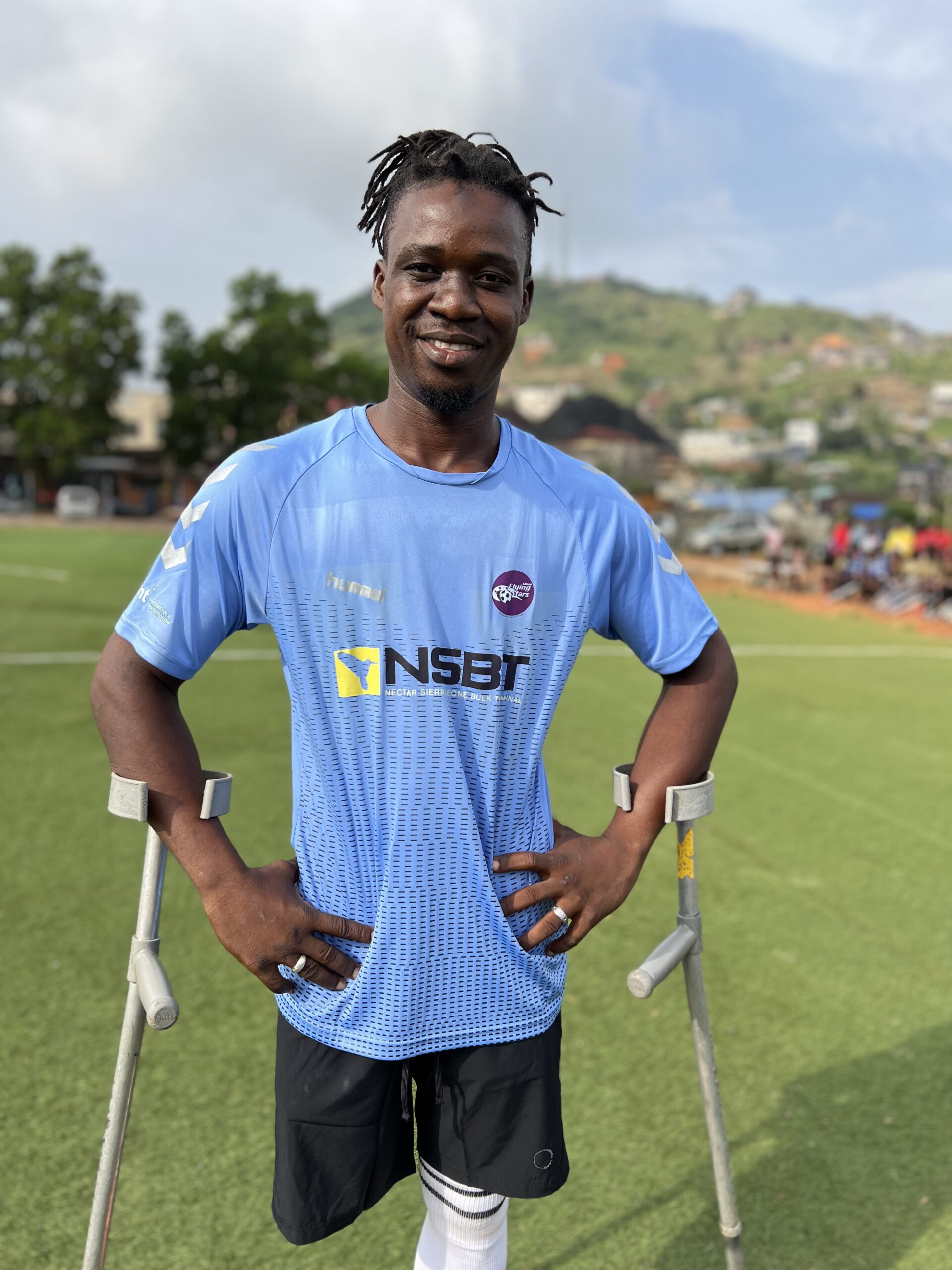 Premier League FSA Youth amputee fodbold FANT Sierra Leone udvikling amputerede spillere