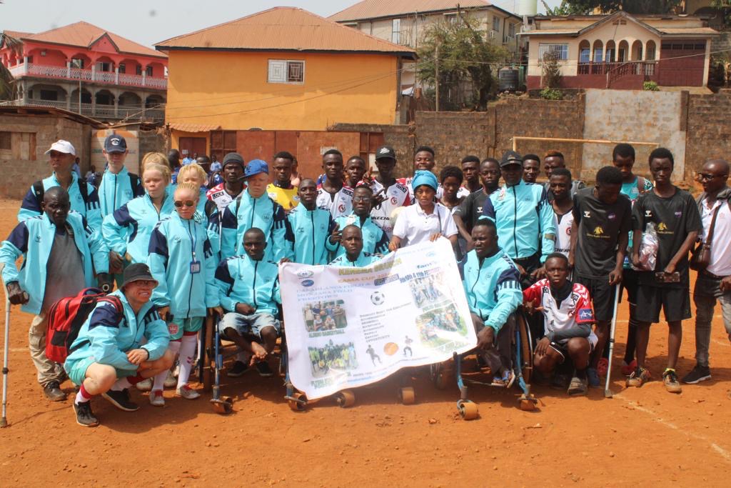 karma cup disnet randers realskole FANT Disability Sport Network sierra leone